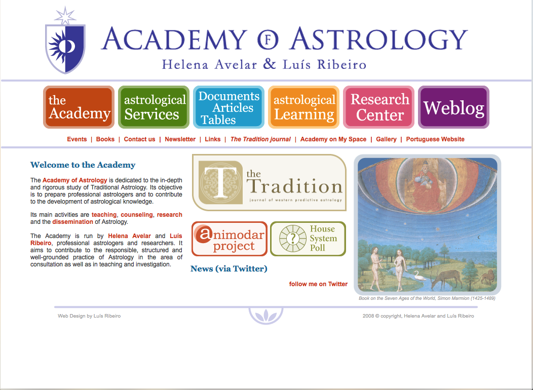 Helena Avelar and Luís Ribeiro on Traditional Astrology